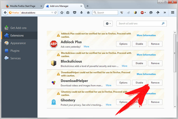 firefox-extensions Linkreboot.co.in